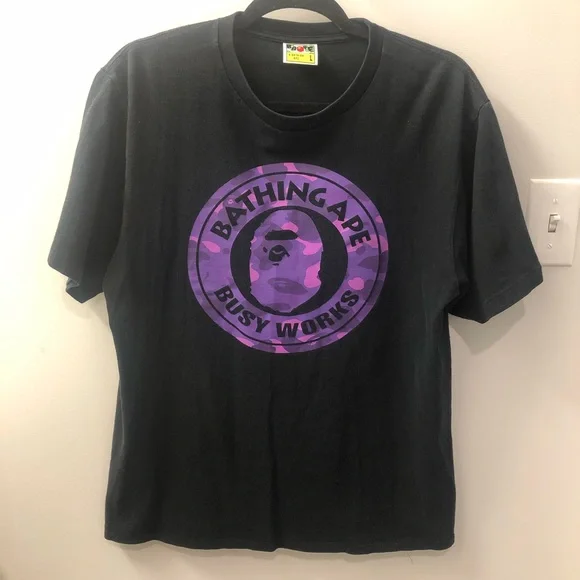 Authentic Bape “Busy Works” with Purple Colorway - Picture 2 of 5